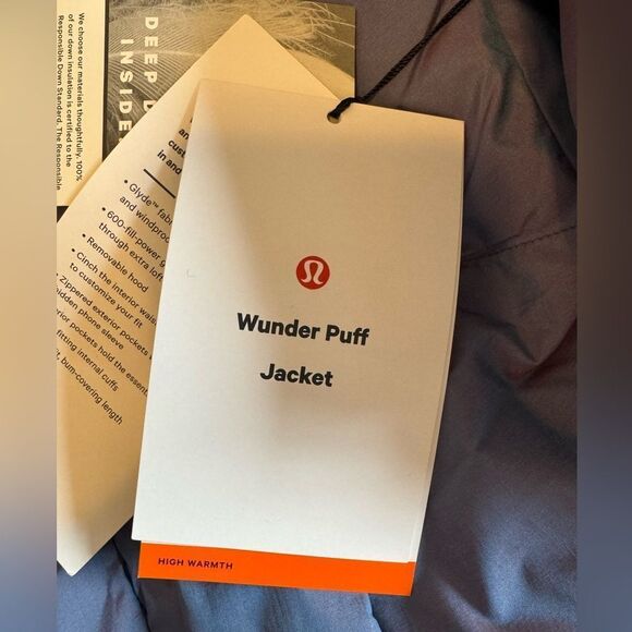 lululemon athletica Blue Puffer Jacket - Picture 12 of 13